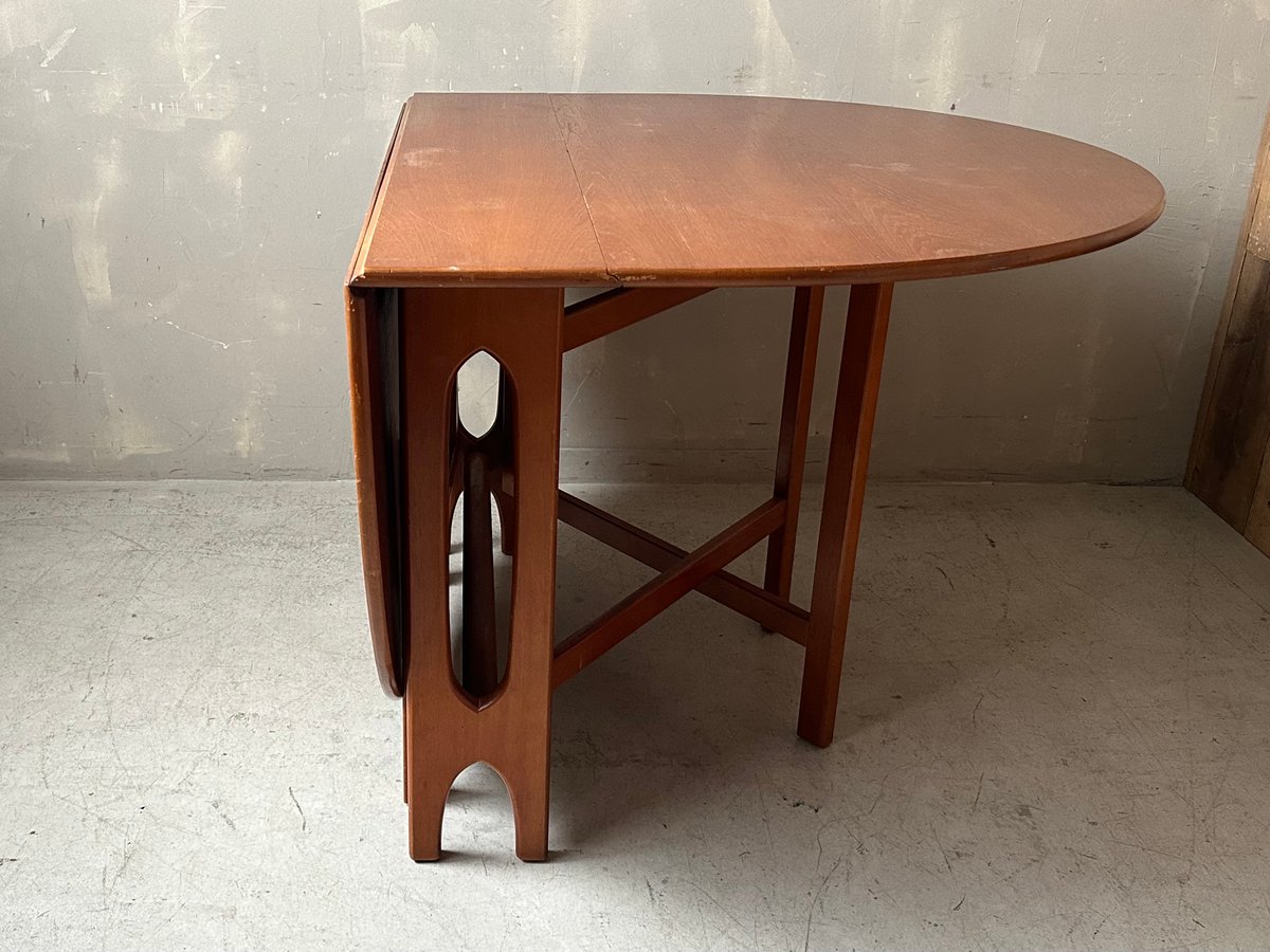 Jentique/ジェンティーク　ラウンドエクステンションテーブル jentique エクステンション ラウンドテーブル – camori ヴィンテージ