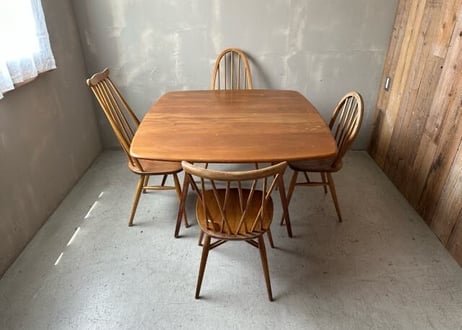 ERCOL　ドロップリーフテーブル S-666