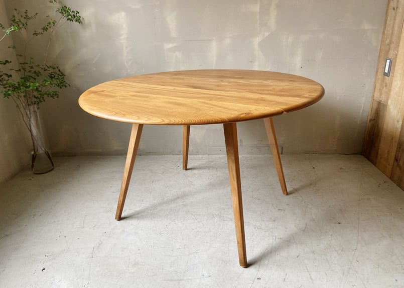 ✶ERCOL アーコール ドロップリーフテーブル(フルメンテナンス ✶ERCOL アーコール ドロップリーフテーブル(フルメンテナンス
