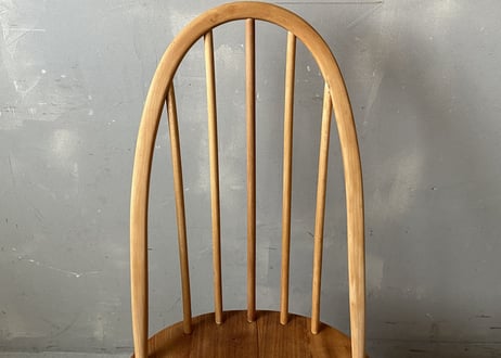 ERCOL アーコール クエーカーチェア(無着色・ワックス仕上げ・背もたれ短め)　S-754