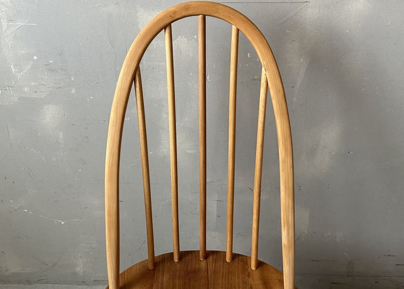 ERCOL アーコール クエーカーチェア(無着色・ワックス仕上げ・背もたれ
