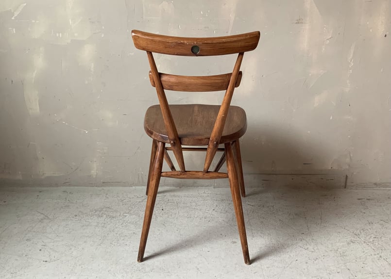 ERCOL アーコール ダブルバックスタッキングチェア(グリーン