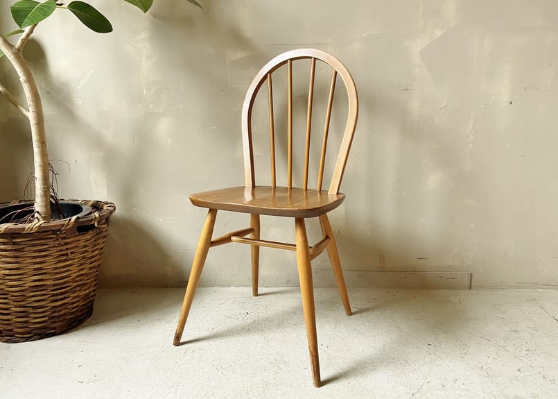 ✶ ERCOL アーコール フープバックチェア（フルメンテナンス） S