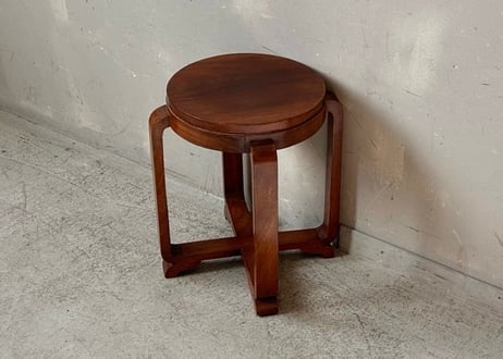 ゴブラン織調ウッドスツール CATEGORY Stool | mumokuteki antique&repair