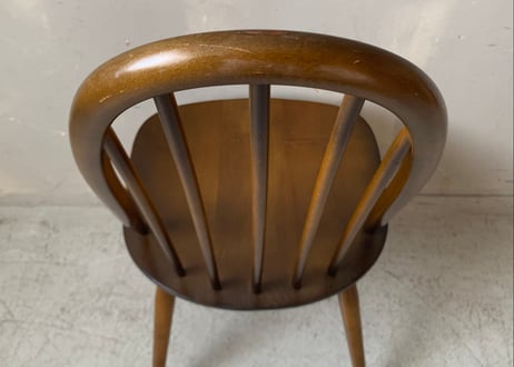 ERCOL アーコール　クエーカーチェア　ダーク　S-2312-53