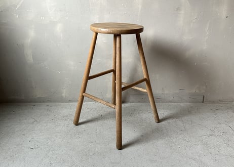 vintage スツール Vintage Wooden Stool ビンテージ 木製スツール | JAM-DAY