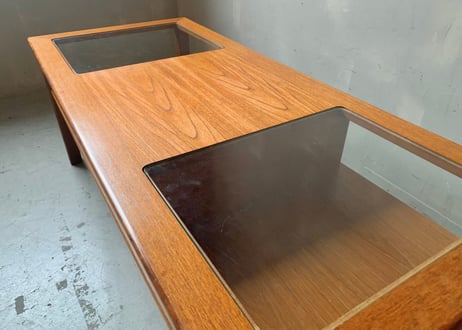 G-planジープラン　チークコーヒーテーブル　S-2401-44