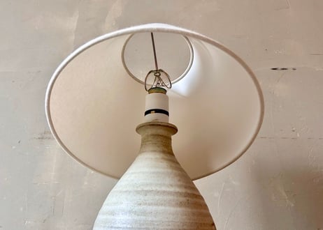 ヴィンテージ 陶器 テーブルランプ　S-2411-36
