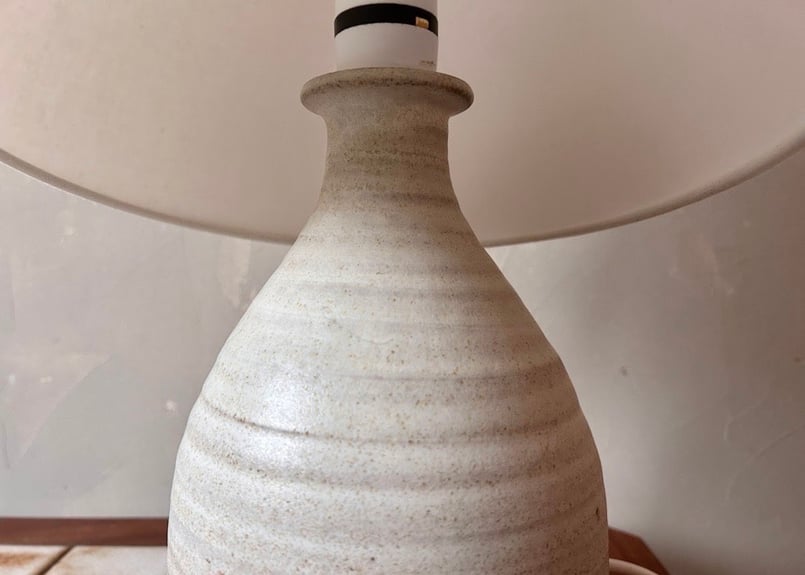 ヴィンテージ 陶器 テーブルランプ S-2411-36 | mumokuteki antiqu