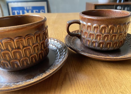 ✶ WEDGWOOD ウェッジウッド [Pennine] カップ＆ソーサー　S-271