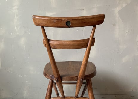 ERCOL アーコール　ダブルバックスタッキングチェア(グリーンドット)　S-528