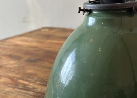 ホーローランプシェード（Green）　S-791②