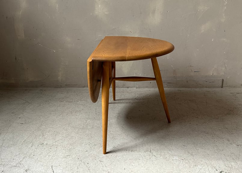 ☆希少アーコールハーフムーンテーブル☆ ERCOL アーコール ハーフムーンテーブル S-2311-1 | mumokuteki a