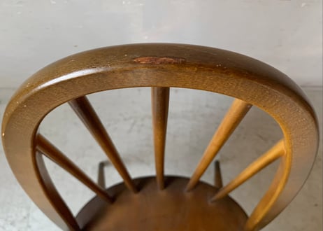 ERCOL アーコール　クエーカーチェア　ダーク　S-2312-53