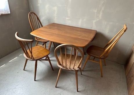 ERCOL　ドロップリーフテーブル S-666