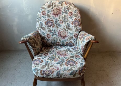 ERCOL アーコール　ダークイージーチェア　S-765