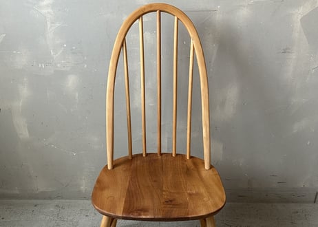 ERCOL アーコール クエーカーチェア(無着色・ワックス仕上げ・背もたれ短め)　S-754
