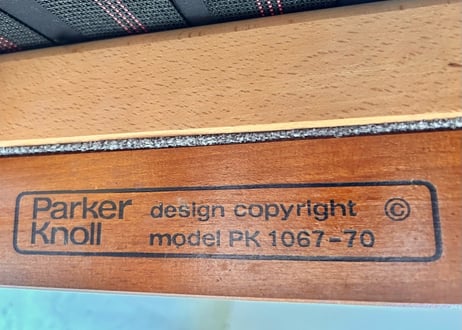 Parker knollパーカーノール アームチェア　S-2406-05