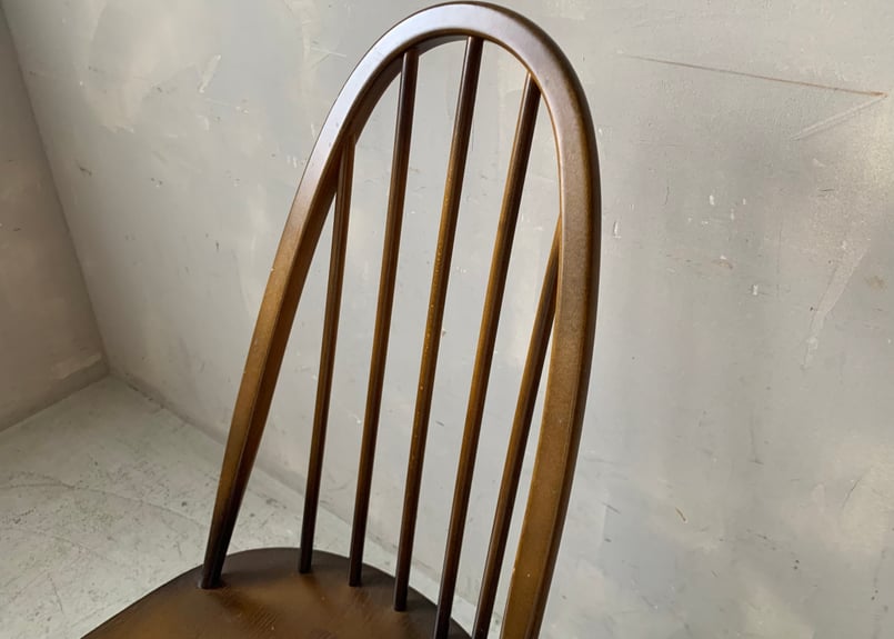 ERCOL アーコール クエーカーチェア ダーク S-2312-53