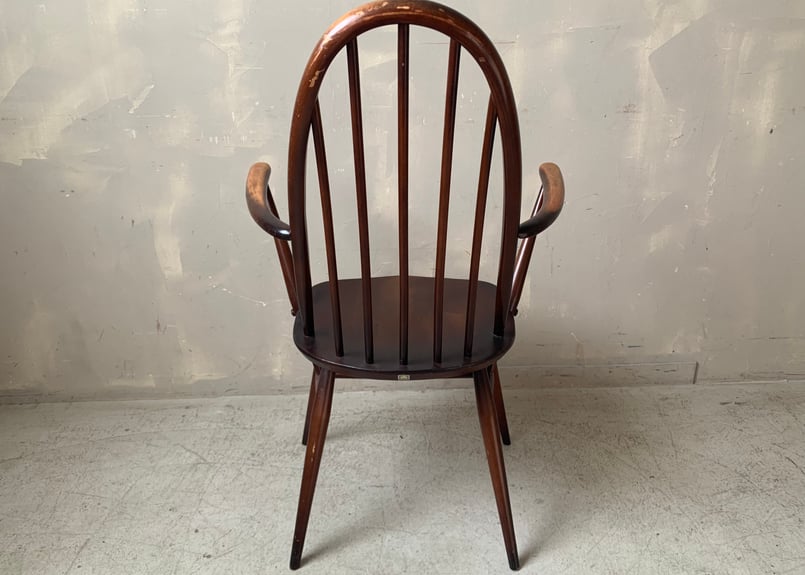 ERCOL アーコール クエーカーアームチェア ERCOL アーコール クエーカーアームチェア ダーク S-2312-52