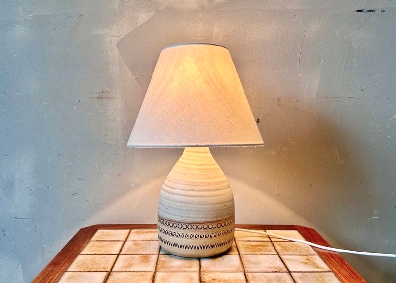 ヴィンテージ 陶器 テーブルランプ S-2411-36 | mumokuteki antiqu