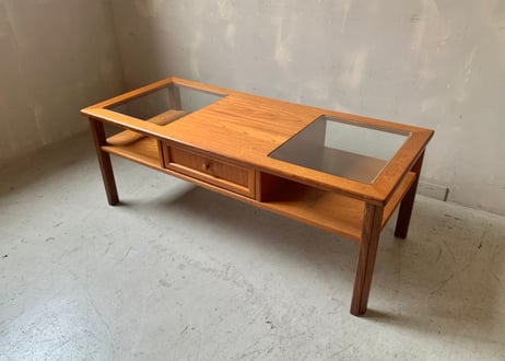 G-planジープラン　チークコーヒーテーブル　S-2401-44