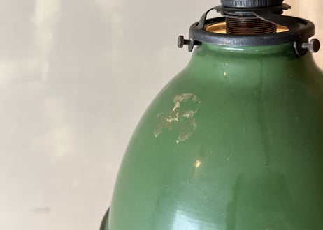 ホーローランプシェード（Green）　S-791③