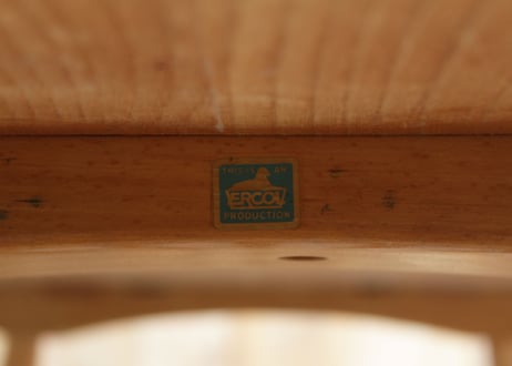 ✶ERCOL アーコール ブレックファーストテーブル（天板再塗装）　S-21