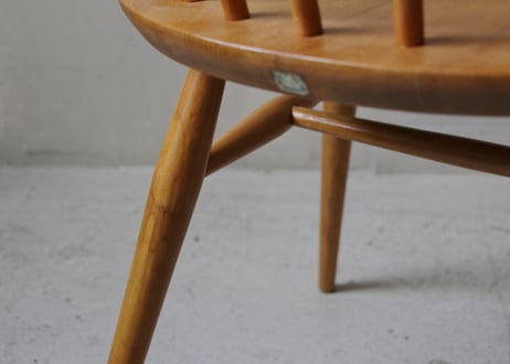 ✶ ERCOL アーコール　スモーカーズ(カウホーン)チェア　S-339