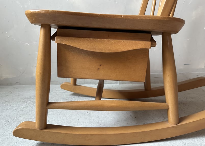 ③アーコールチェア ERCOLアーコール ロッキングチェア S-595 | mumokuteki antique