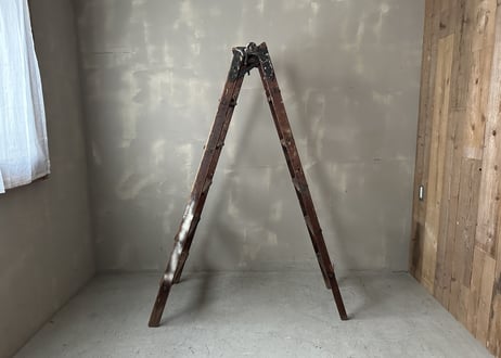 Wood Step Ladder 木製脚立　S-803
