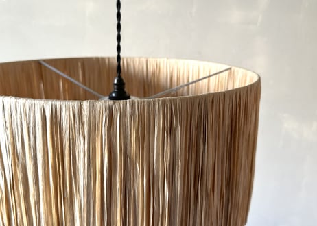 HABITAT ハビタ　サルト ラフィア ペンダントランプ　S-642