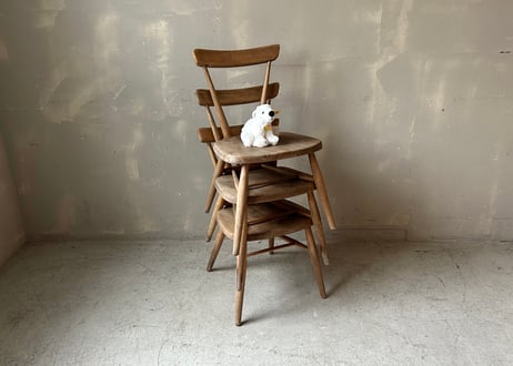 ERCOL  アーコール キッズスタッキングチェア S-2407-34③