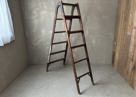 Wood Step Ladder 木製脚立　S-803