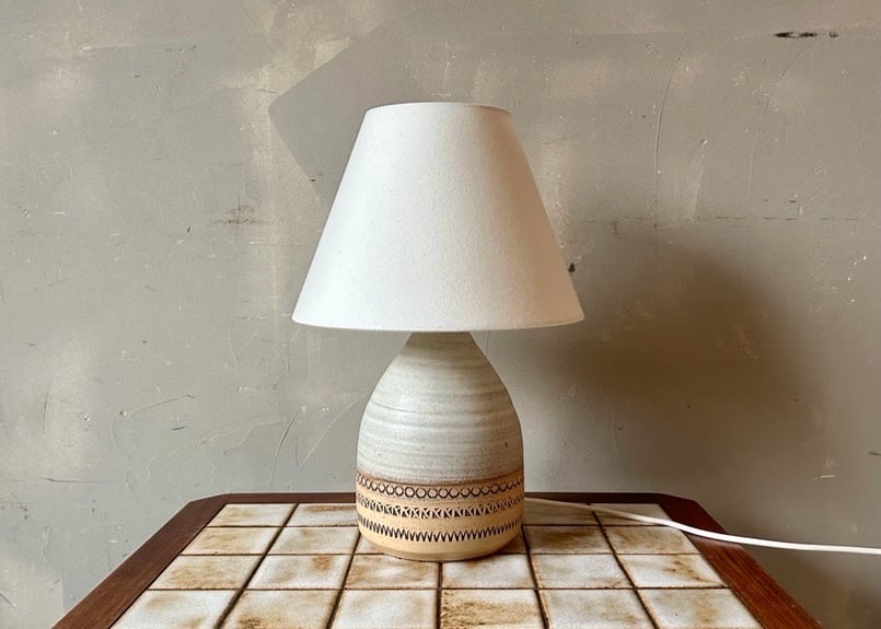 ヴィンテージ 陶器 テーブルランプ S-2411-36 | mumokuteki antiqu