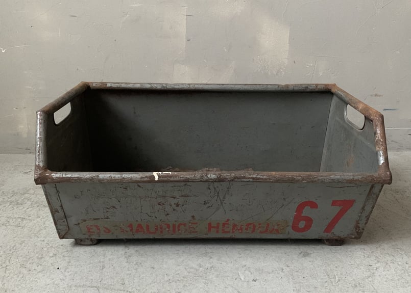 スチールスタッキングコンテナ 6セット S‐772 | mumokuteki antique&