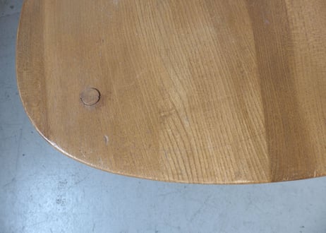 ✶ERCOL アーコール　スモーカーズ(カウホーン)チェア（フルメンテナンス）　S-448