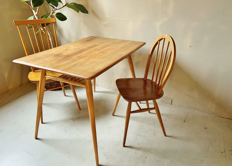 ✶ ERCOL アーコール フープバックチェア（フルメンテナンス） S