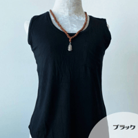 アシンメトリー胸ポケット タンクトップ
