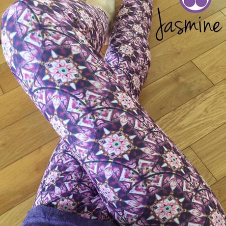 【レア！】Jasmineヨギンス "ピンク×パープル"【Sサイズ】