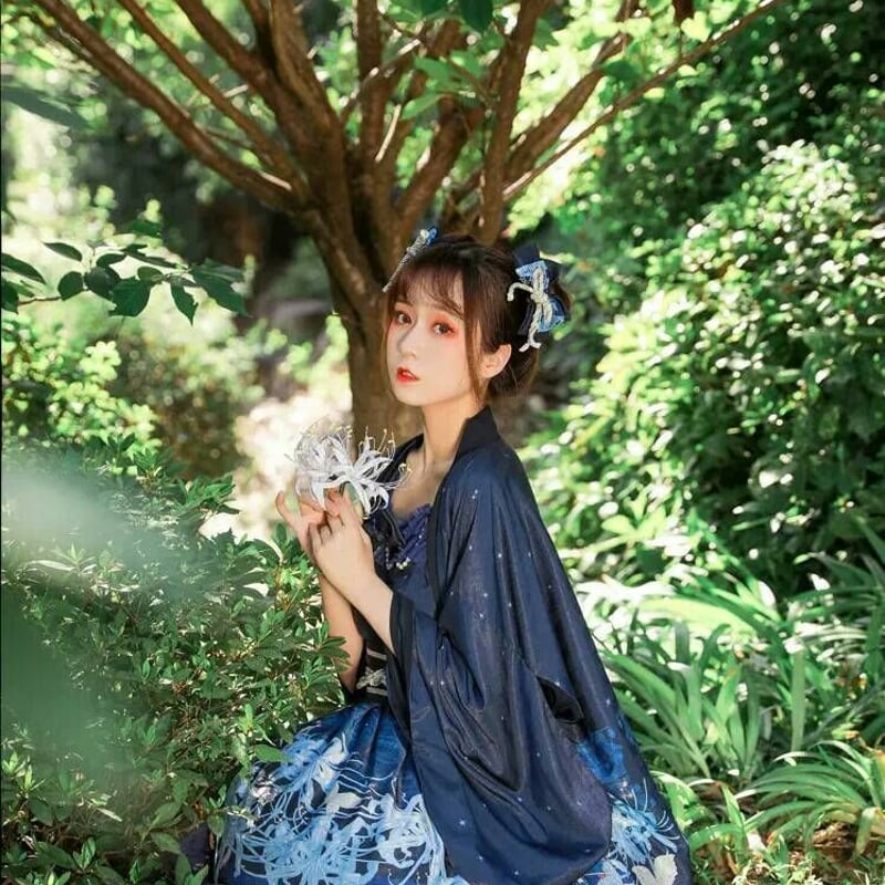 和風 和装 彼岸花 ジャンバースカート ロリータ 【公式通販】