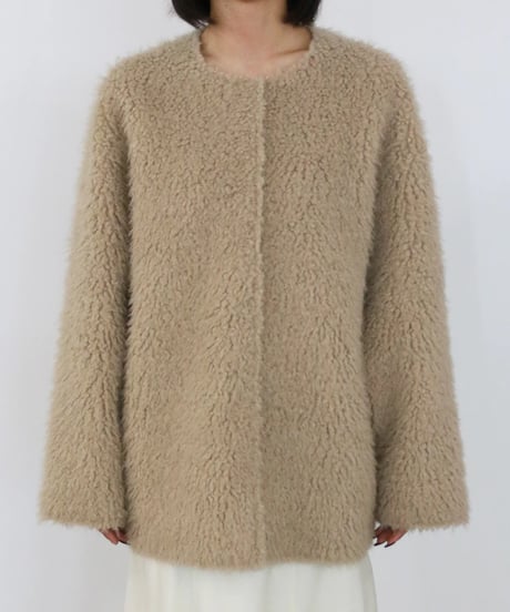 【torrazzo donna（トラッゾドンナ）】エコファーリバーシブルコート