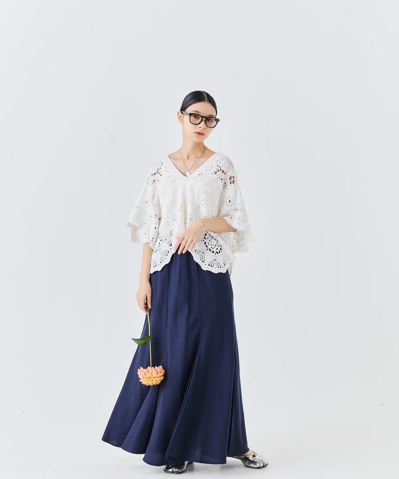 torrazzo donna（トラッゾドンナ）】クロシェトップス | nulla online