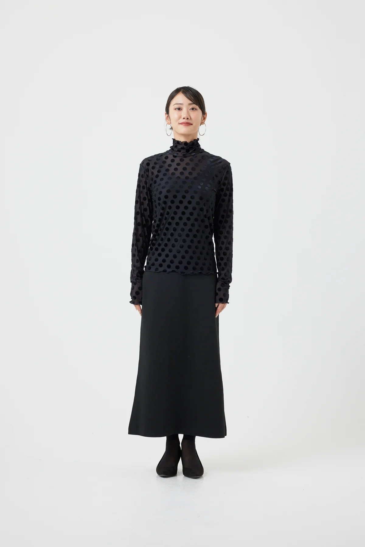 torrazzo donna（トラッゾドンナ）】ドットシアートップス | nulla online