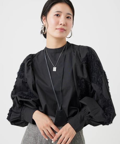 最安TORRAZZODONNA shikina フローラルシアーフレアトップス CATEGORY torrazzo donna （トラッゾドンナ） | nulla online