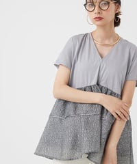 【torrazzo donna（トラッゾドンナ）】ハイブリットトップス