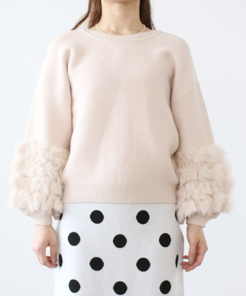 torrazzo donna（トラッゾドンナ）】ラビットファー2WAYニット | nulla 