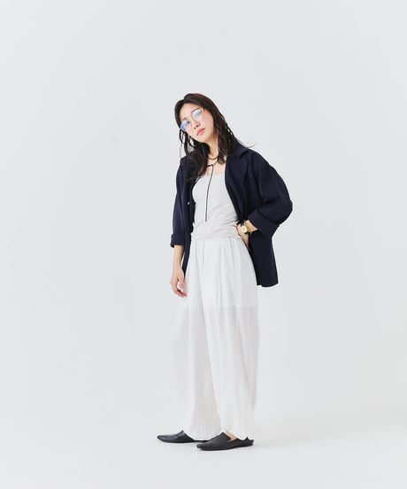 【torrazzo donna（トラッゾドンナ）】ギャザーアラジン風パンツ