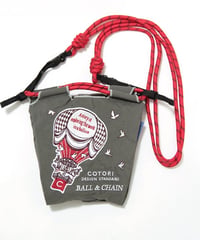 【Ball＆Chain （ボールアンドチェーン）】COTORI. BALLOON（コトリ.バルーン）　Mini（チャコールグレー）
