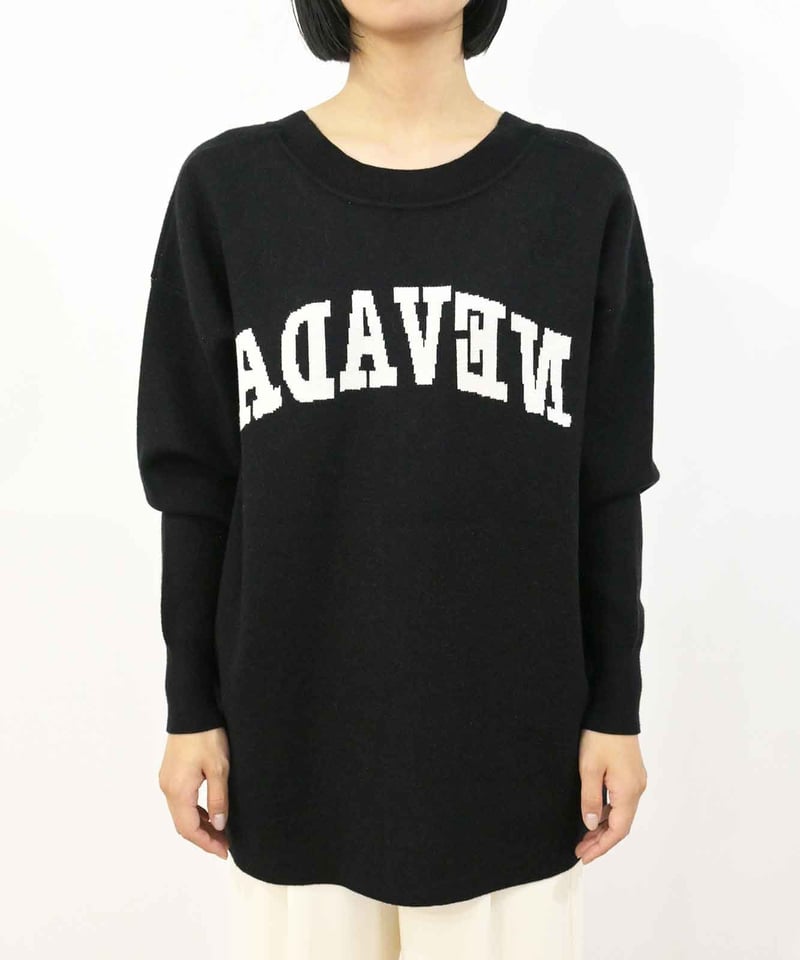 torrazzo donna（トラッゾドンナ）】2WAY ロゴニットカーディガン | nul